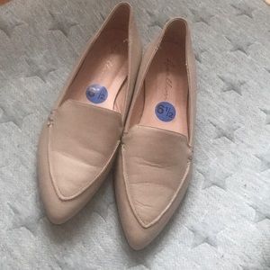 Leather loafers